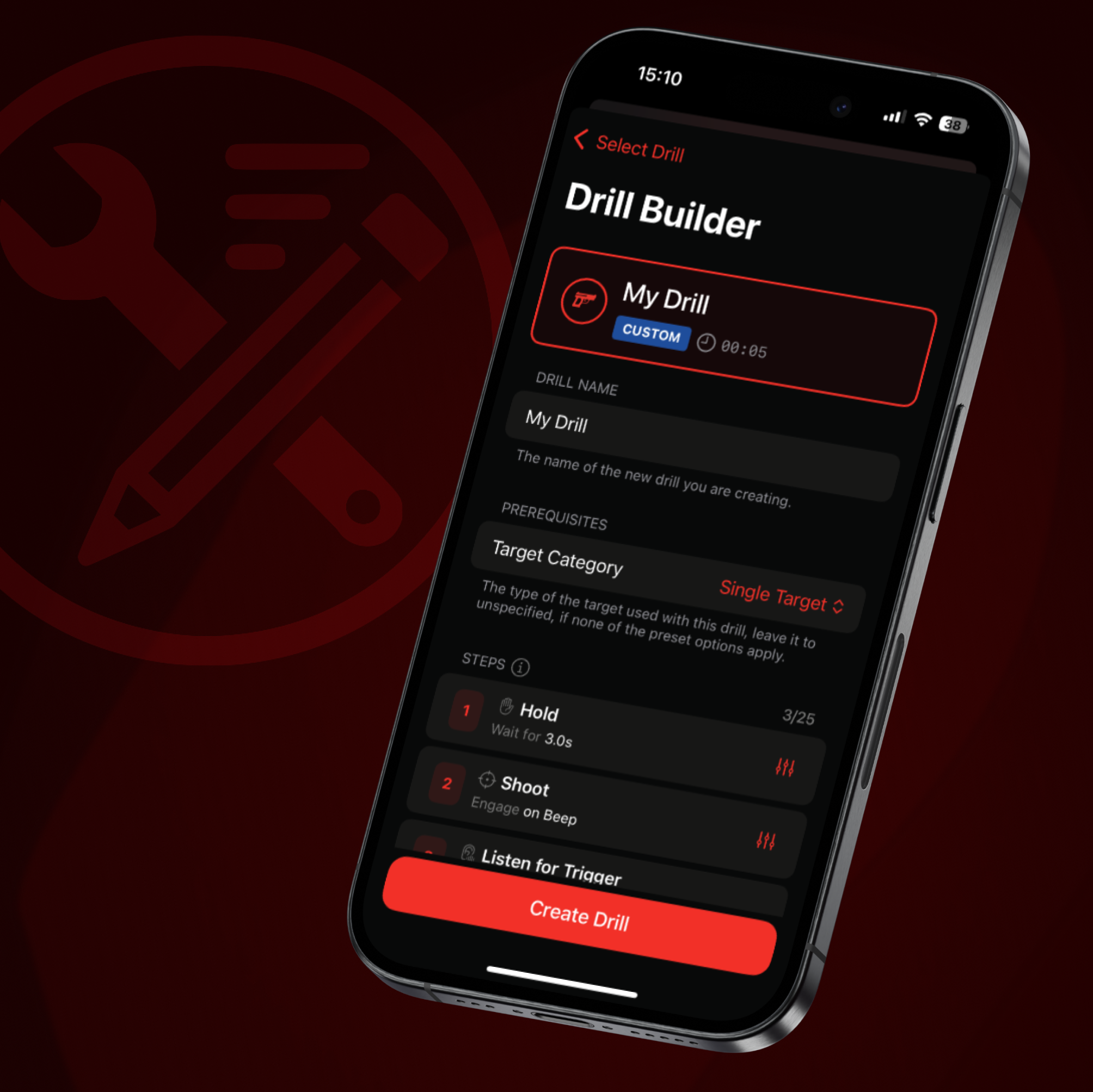 Drill Builder screenshot